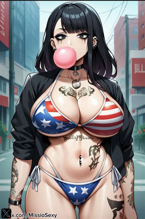 Rule 34 1girls 4th Of July Ai Generated American Flag American Flag