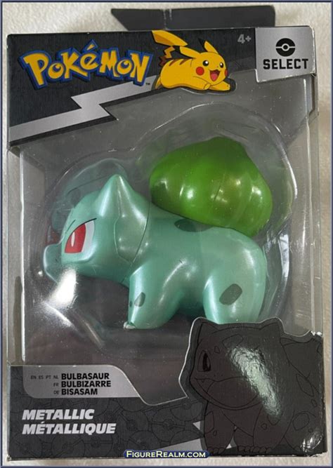 Bulbasaur Metallic Pokemon Select Series Jazwares Action Figure