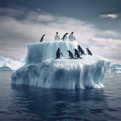 Download Ai Generated Penguins Emperor Penguin Royalty Free Stock