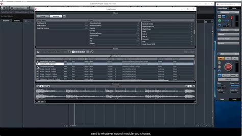 Cubase Tutorials Loops Part 1 Set Up And Loop Browser YouTube