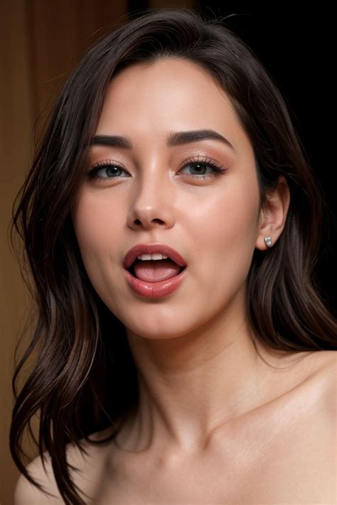 Tongue Out Ahegao Embarrassed AI Porn