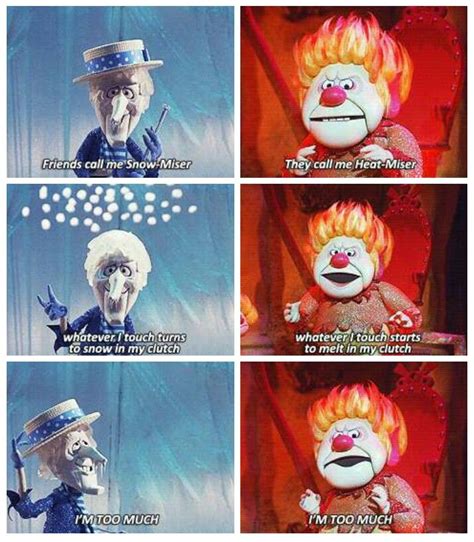 21 Best Snow And Heat Miser Images On Pinterest Heat Miser Christmas