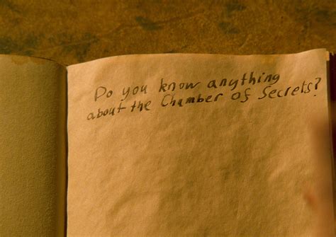 Harry Potter Tom Riddle Diary Scene