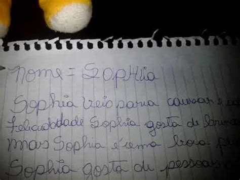 Significado Do Nome Sophia Youtube