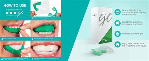 Amazon Opalescence Go Prefilled Gel Teeth Whitening Trays