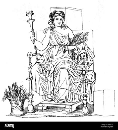 Goddess Demeter Hi Res Stock Photography And Images Alamy