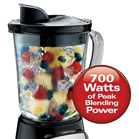 Power Elite Blender With Functions For Puree Ice Crush Shakes And