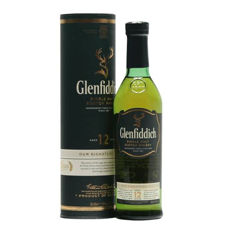 Glenfiddich 12 Year Old 20cl Whisky From The Wine Cellar Uk