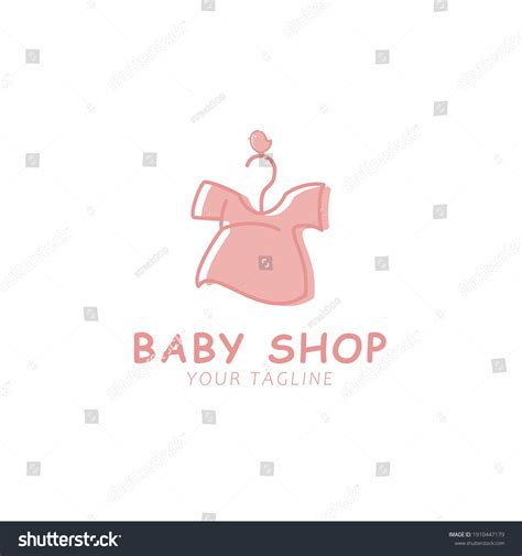 Baby Shop Logo Template Flat Style Stock Vector (Royalty Free ...