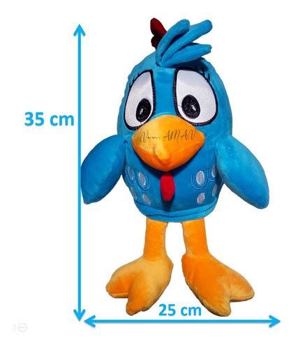 Peluche Gallinita Pintadita Y Pollito Amarillito Mod 2pz Envío gratis