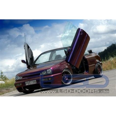 LSD Lambo Style Doors VW Golf III Cabrio MAPET TUNING