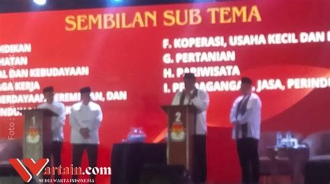 Paslon Iyos Zainul Paparkan Visi Misi Dan Program Kerja Bahas