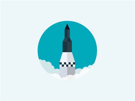 Saturn V Rocket Animation by Stephen Scaff - Dribbble