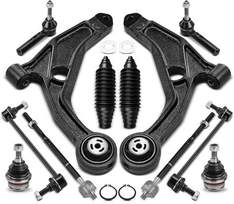 A Premium Front Suspension Kit Control Arm Ball Joint Tie Rod End Sway