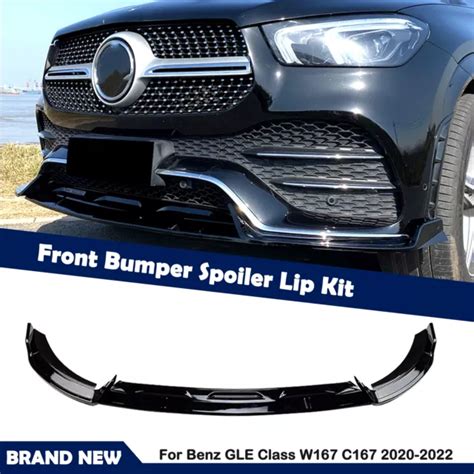 FRONT BUMPER SPOILER Lip Kit For Mercedes Benz GLE Class W167 C167 20