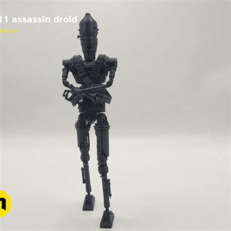 Download 3D printing models Assassin droid IG-11 - Mandalorian Star ...