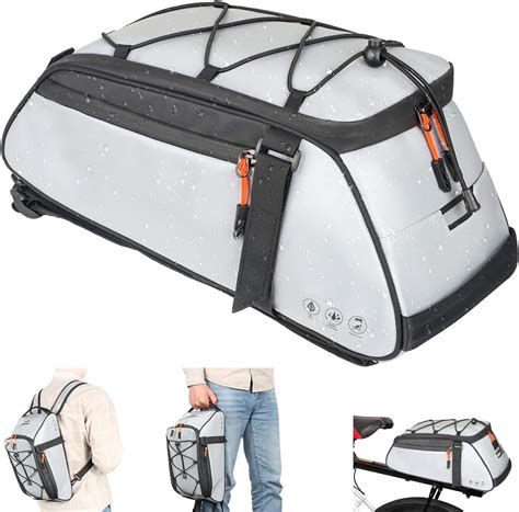 Graoso Sac Tanche Pour Porte Bagages Arri Re De V Lo Avec Une Capacit