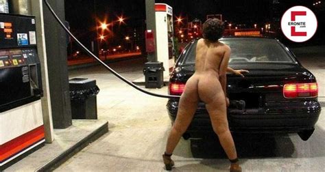 Bdsm Punishment Naked At The Gas Station German Erotic Magazine