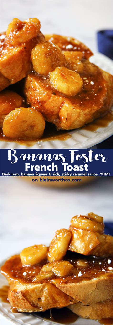 Bananas Foster French Toast - Yummi Haus