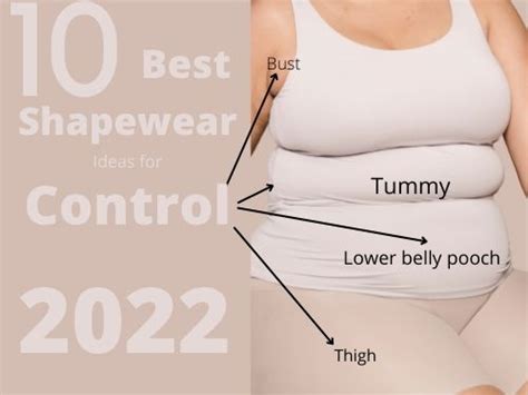 18 Best Shapewear For Lower Belly Pooch Tummy Control Bodysuit