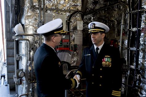 DVIDS - Images - USS Omaha (LCS 12) Blue Crew change of command ...