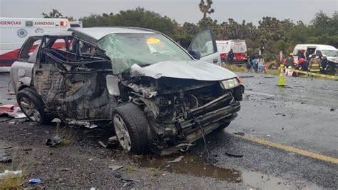 Accidente Carretero En Zacatecas Deja 3 Muertos Y 15 Heridos El