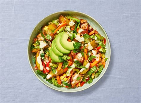 Ah Verspakket Maaltijdsalade Zalm Dille Yoghurtdressing Recept