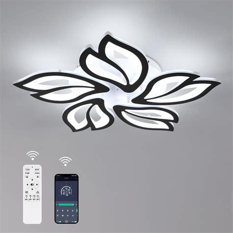 Comely Plafonnier LED Dimmable 45W 4200LM Creative Pétales Design