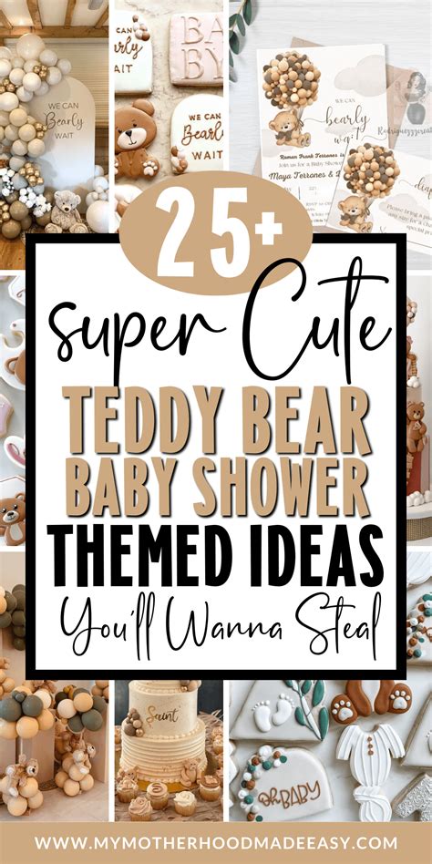 Looking For Adorable Teddy Bear Baby Shower Ideas Check Out Our List