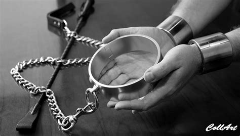 Massive Slave Handcuffs Bondage Accessories Metal Bondage Submissive Bdsm Accessories