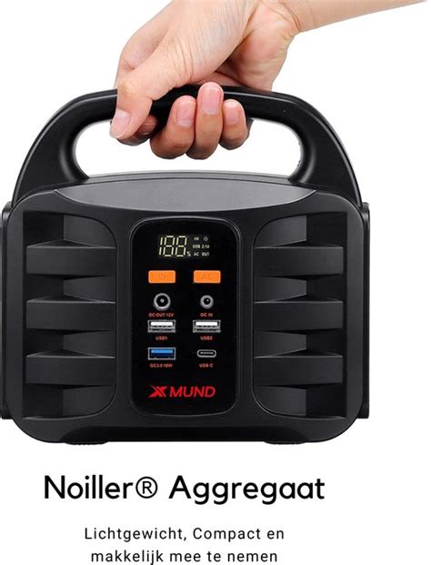 Noiller Aggregaat Op Zonne Energie Powerbank Generator Aggregaat