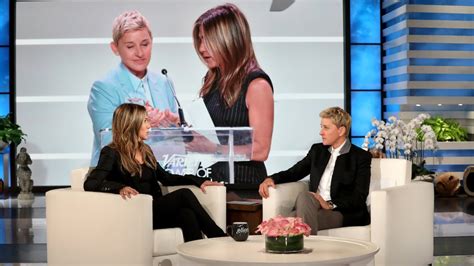 Jennifer Aniston On Ellen About Friends Reunion - Jennifer Aniston ...