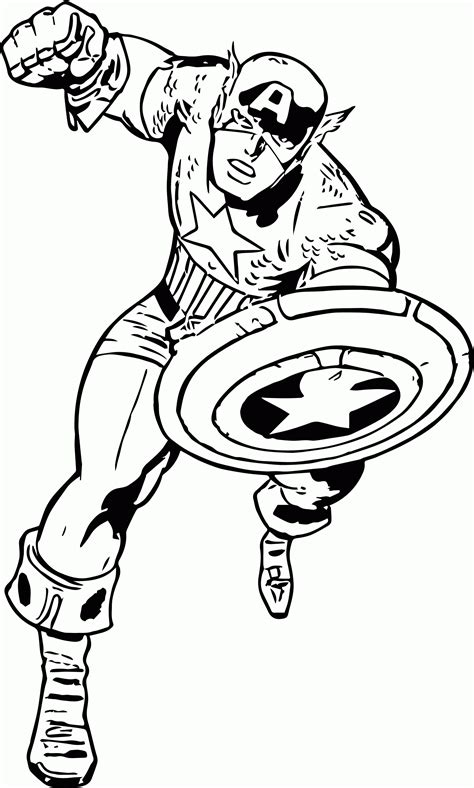 Captain America Printable Coloring Pages Printable Word Searches