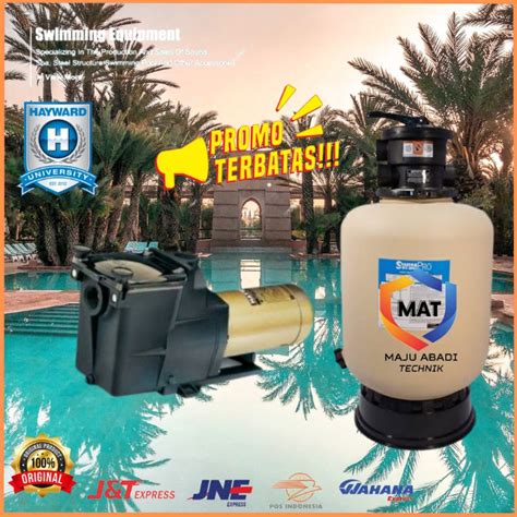 Jual Pompa Kolam Renang Hayward Max Flo 2HP Sand Filter Hayward S230EXP