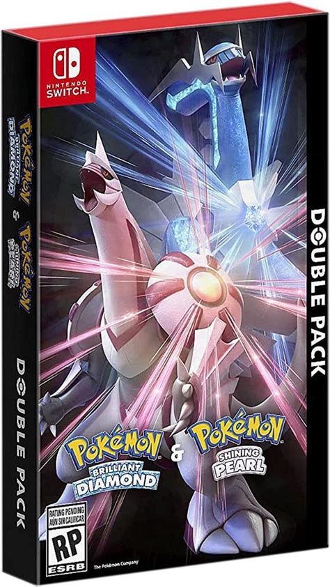 Pokemon Brilliant Diamond And Shining Pearl Double Pack For Nintendo