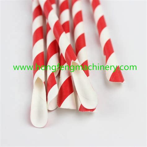 Spoon Shape Paper Straw Biodegradable Paper Straw Paper Stick Paper