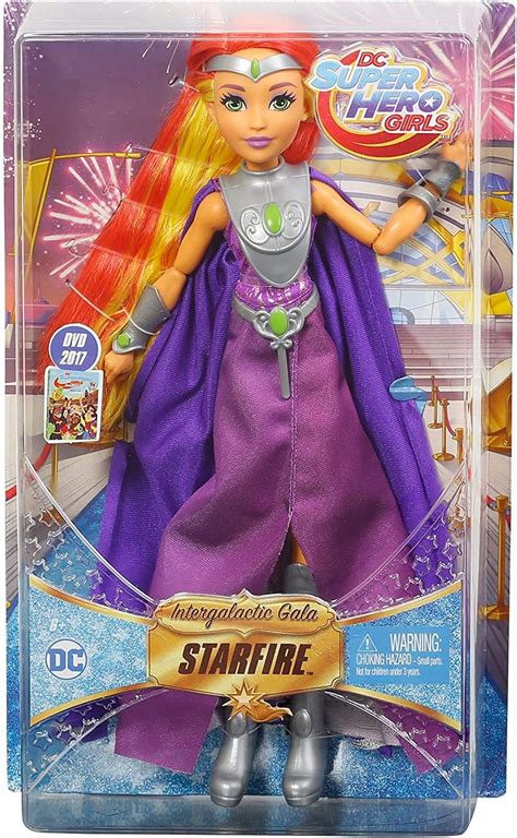 Dc Super Hero Girls Starfire Intergalactic Gala Doll Toys