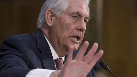 Former Exxon Xom Ceo Rex Tillerson Was Confirmed As Chief Diplomat In