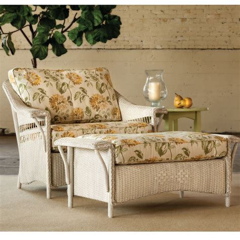 Lloyd Flanders Nantucket Wicker Chair And A Half Set Lf Nantucket Set6