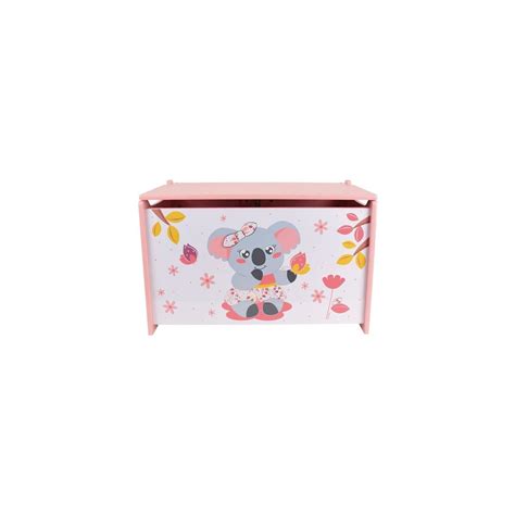 Cally Mimi Koala Coffre A Jouets En Bois X X Cm Pour Enfant