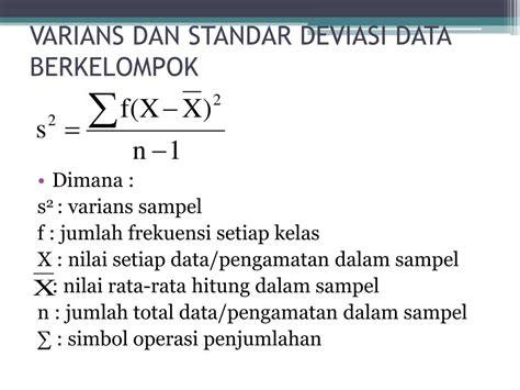 Standar Deviasi Pengertian Tabel Rumus Dan Contoh Soal Hot Sex Picture