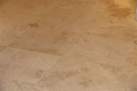 Travertine floor restoration - Pinnacle Stone Care