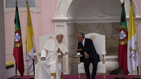 Glise Catholique Le Pape Lisbonne Pour Les Jmj Avec Un Million De