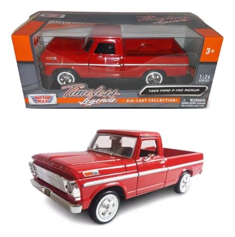 Camioneta Ford F100 1969 Clasica 124 Motor Max Envío Gratis