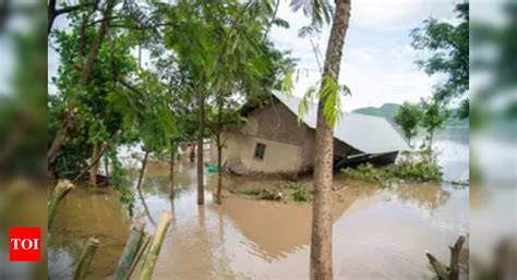 Flood Situation In Assam Worsens Inundates 26 Districts India News