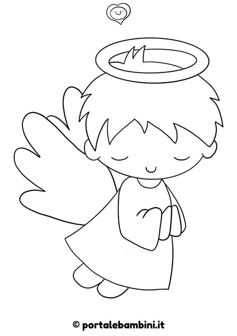 Angeli Disegni Da Colorare