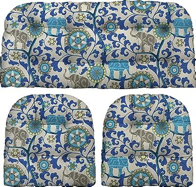 Amazon Resort Spa Home Decor Piece Wicker Cushion Set Telfair