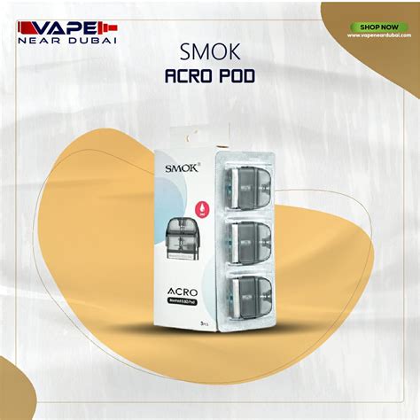 Smok Acro Replacement Pods In Dubai Vape Near Dubai