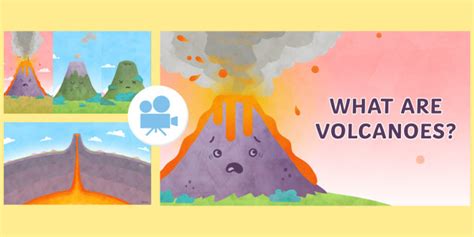 Volcanoes Geography Shorts Animation - Twinkl