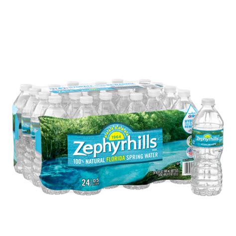 Zephyrhills® Spring Water | .5 Liter 24-Pack | ReadyRefresh